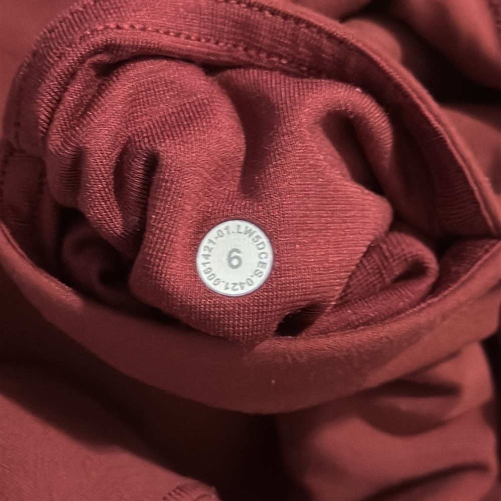 Lululemon Align High-Rise Pant with Pockets 25" Mulled Wine Workout Gym-6 - Picture 8 of 8